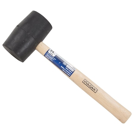 Mallet Rubber Wood Handle 24Oz